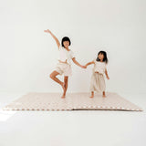 Checker Toffee Vegan Leather Mat
