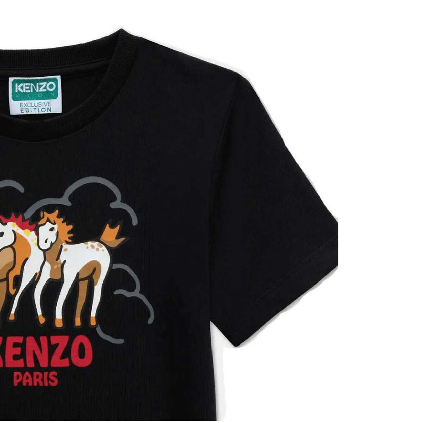 'Lunar New Year' Black T-shirt