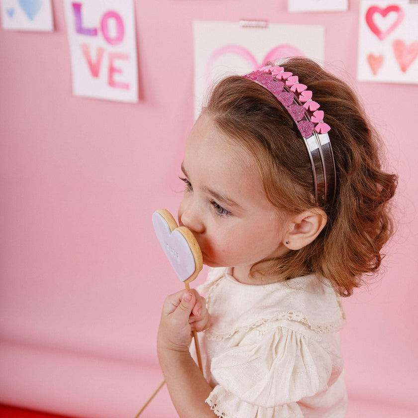 Bows Pink Headband