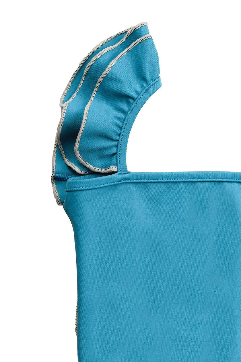 Valentina One Piece Swimsuit Sky Blue And Sand