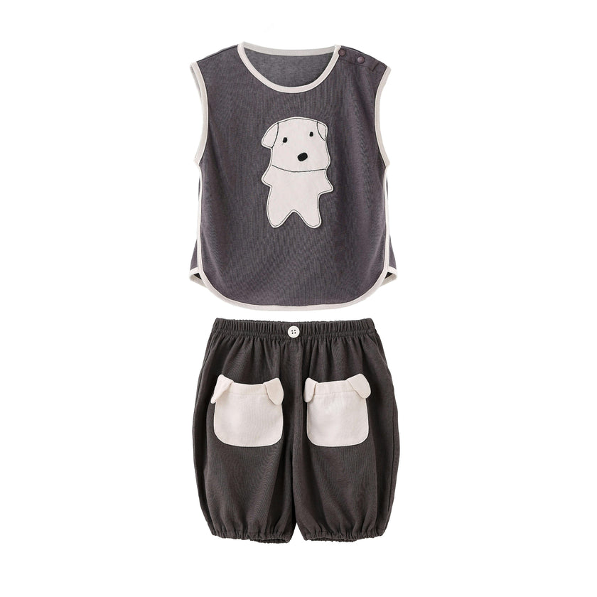 Gray Pup Play Set