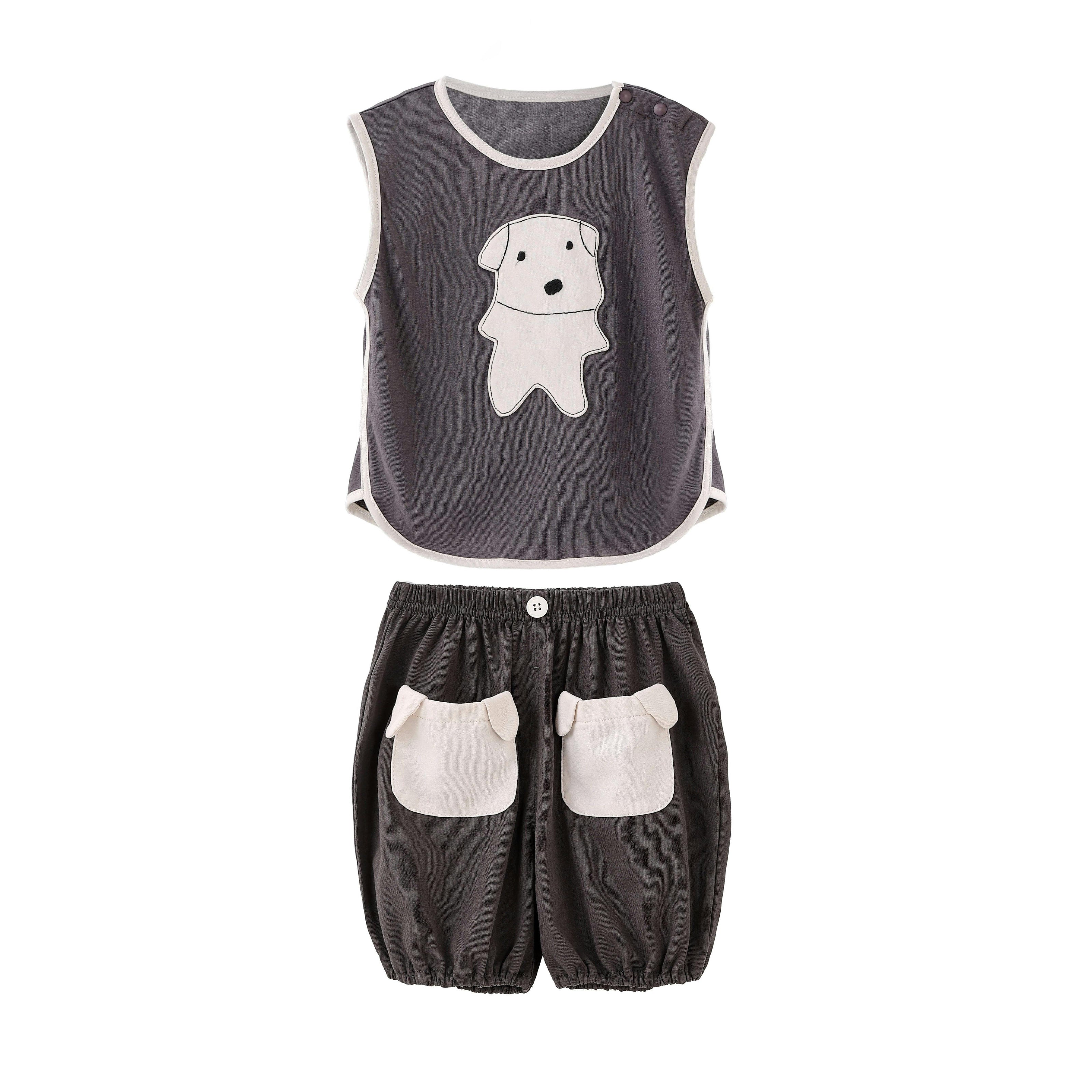 Gray Pup Play Set