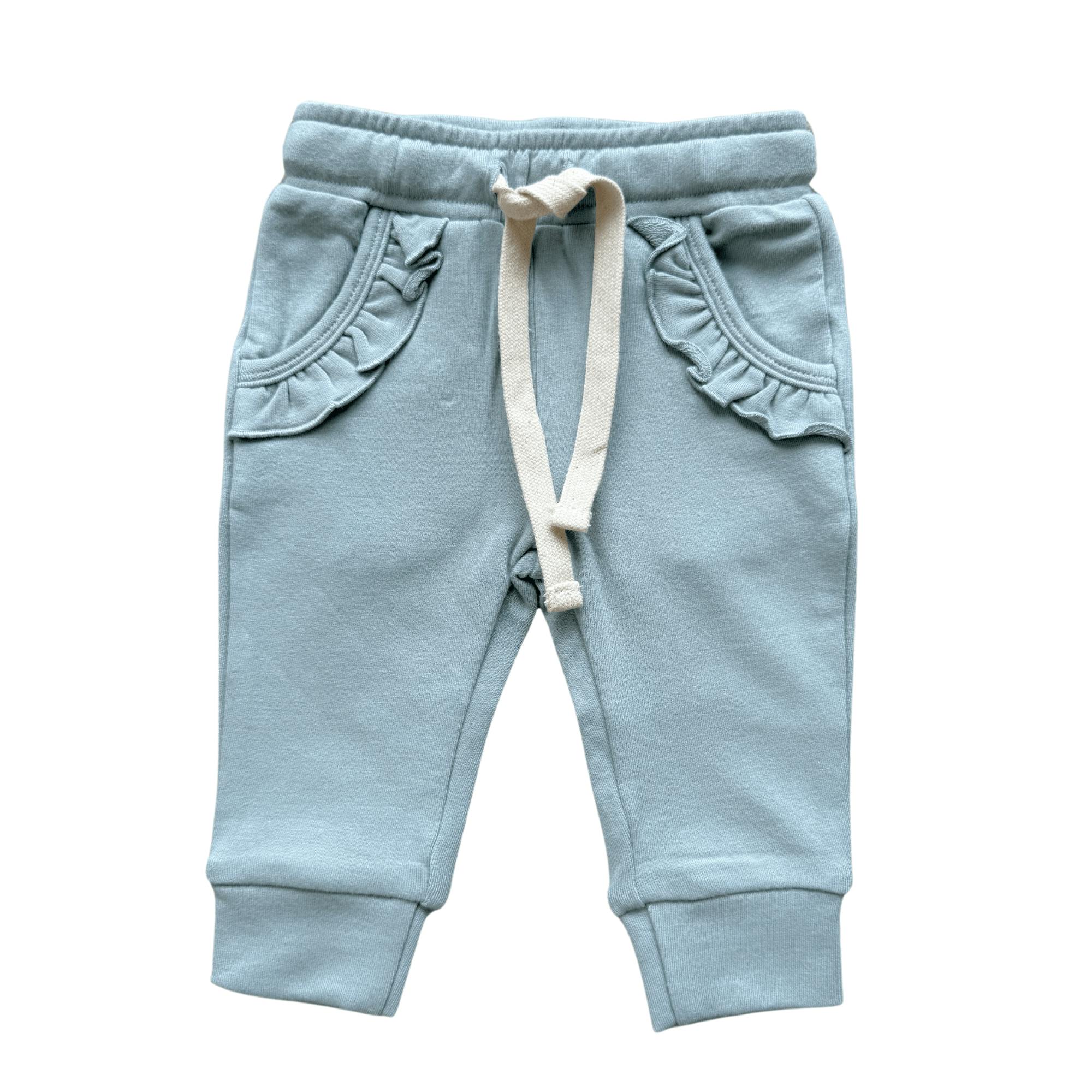 Girl's Joggers in Slate