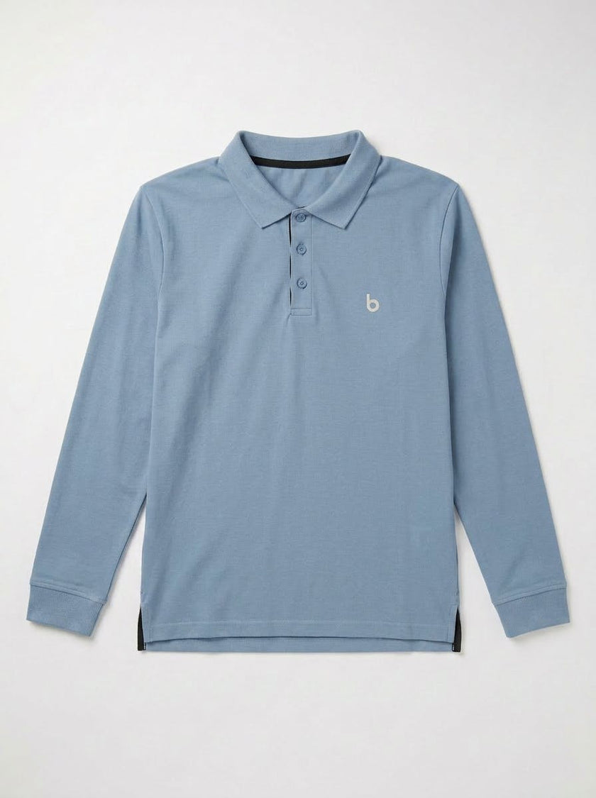 Boys Dri-Fit Performance Long Sleeve Polo