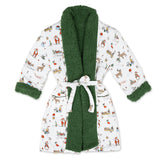 Santa's Workshop Adult Sherpa Robe