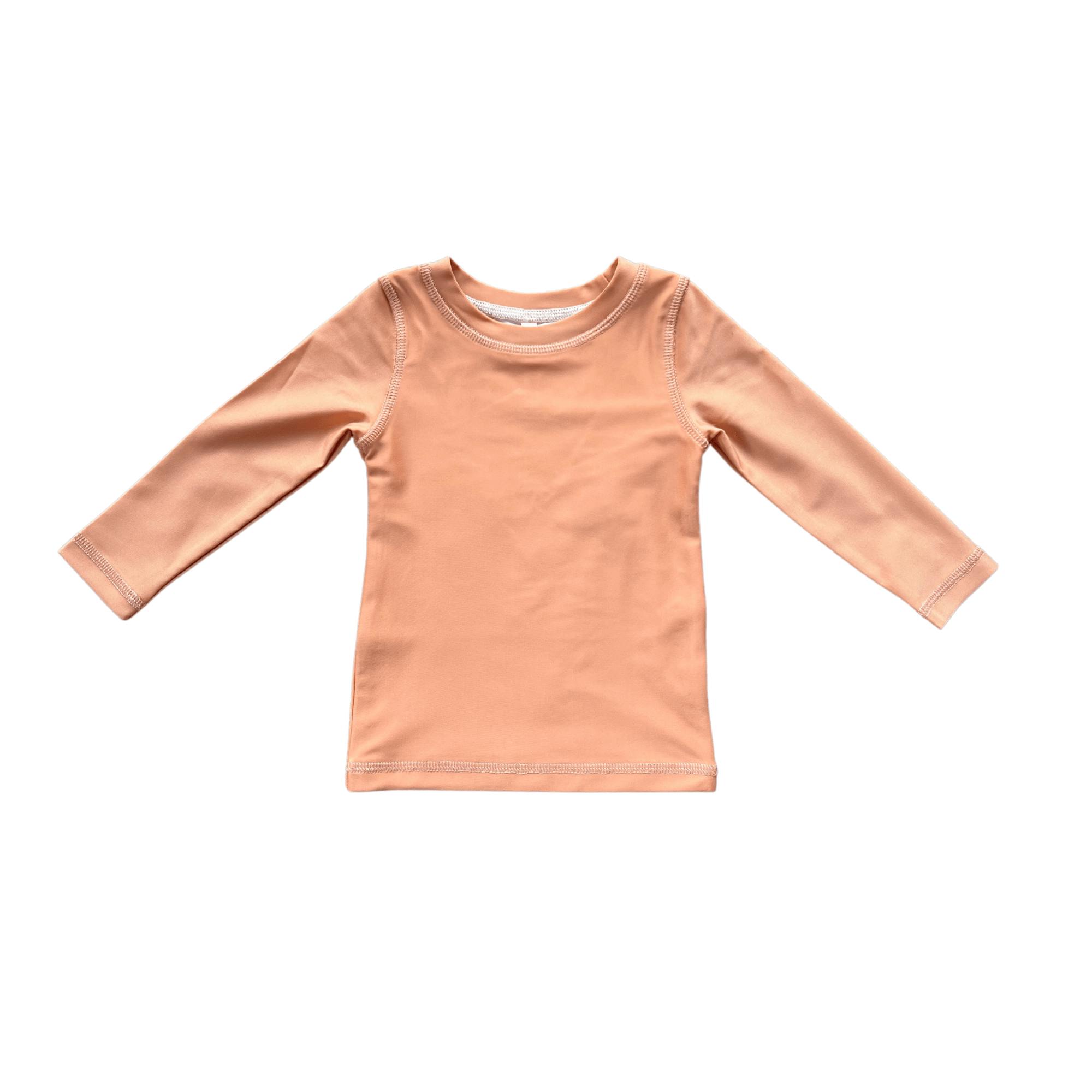 Long Sleeve Rash Guard Swim Shirt Canoe