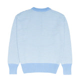 women's chalet stripe knit sweater