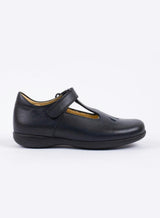 Hampton Classics Evie School Shoes in Navy