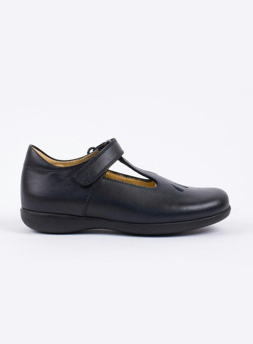 Hampton Classics Evie School Shoes in Navy
