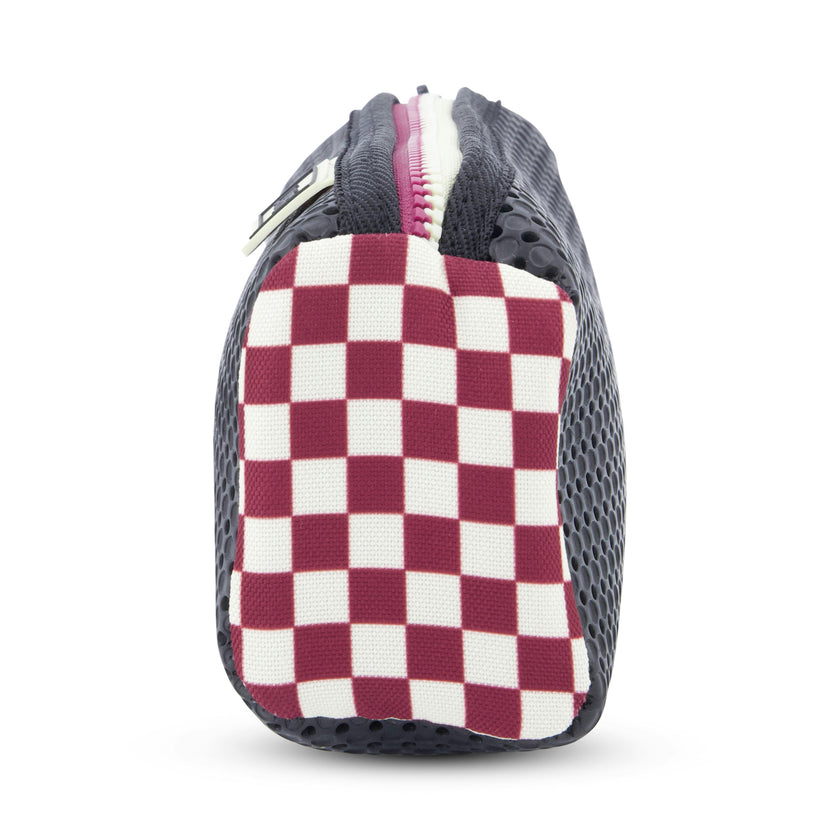 Pencil Pouch Checkered Brick