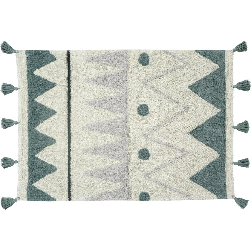 Mini Azteca Washable Rug