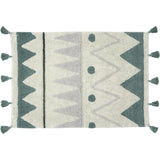Mini Azteca Washable Rug