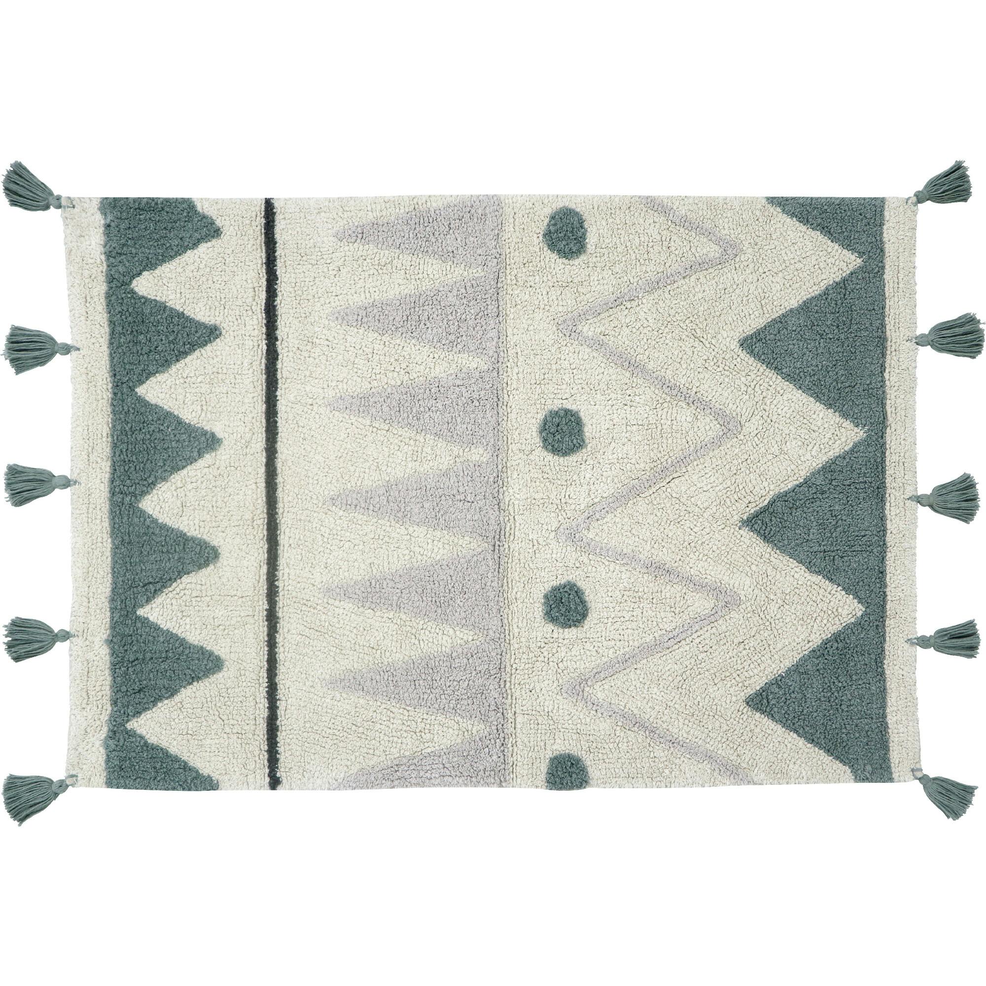Mini Azteca Washable Rug