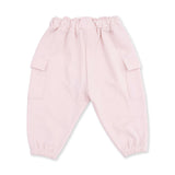 Solid Veiled Pink - Fashion Cargo Pants