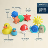 Itzy Splash Gift Set™ 10-Piece Bath Toys
