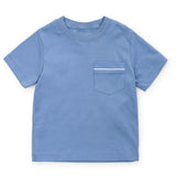 Charles Men's Shortsleeve Pocket T-shirt - Lake Blue