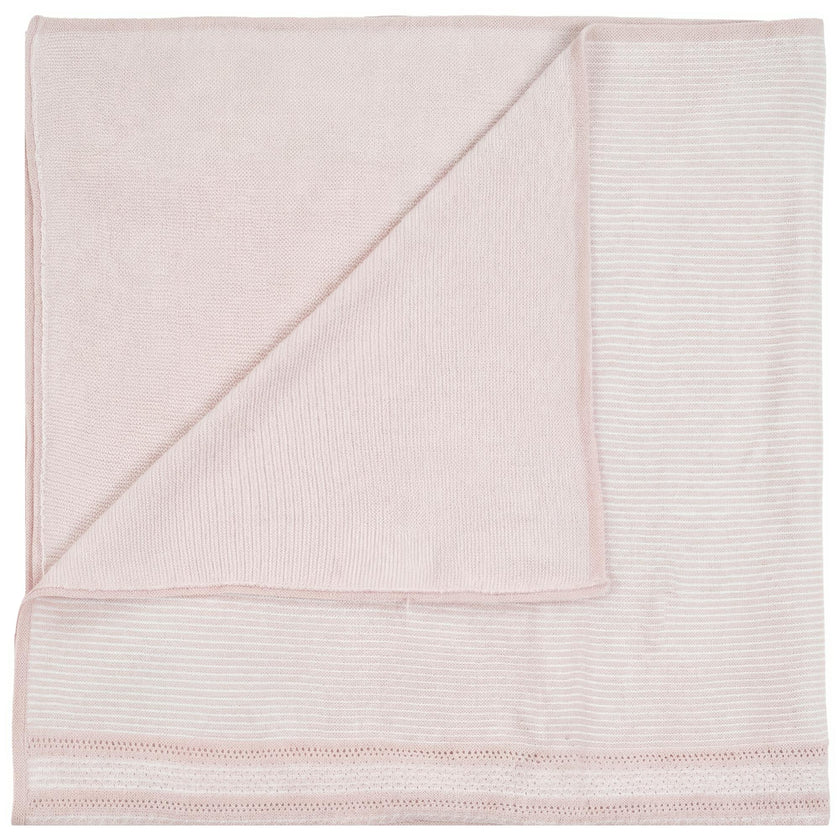Striped Pointel Blanket