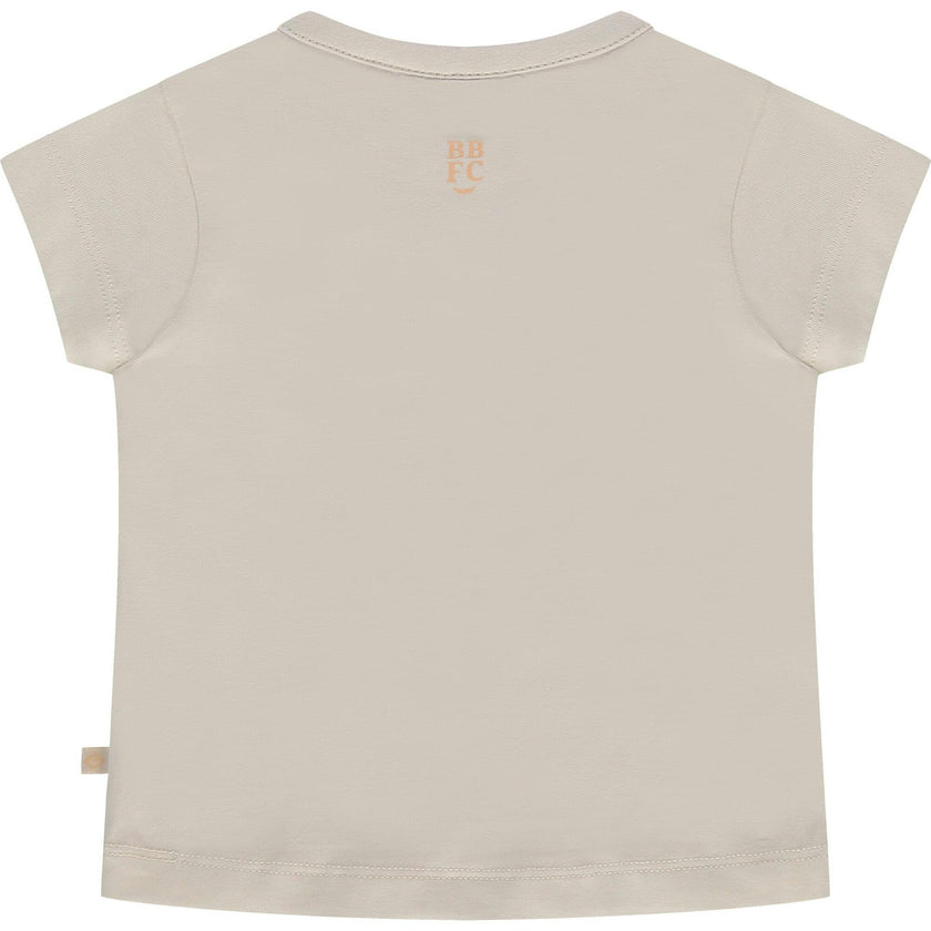 Butterfly Print Round Neck Short Sleeve T-Shirt