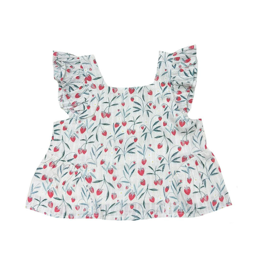 Strawberry Chelsea Blouse