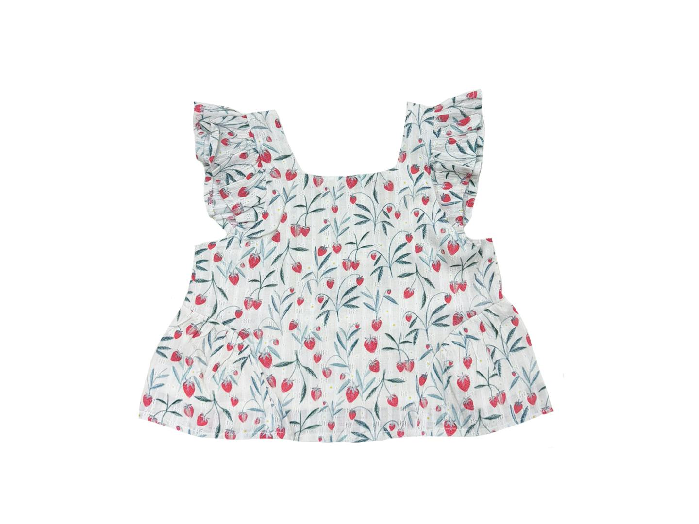 Strawberry Chelsea Blouse