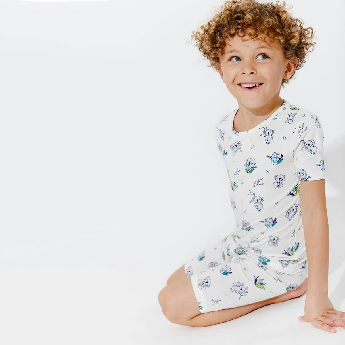 Bamboo Kids Pajama Short Set