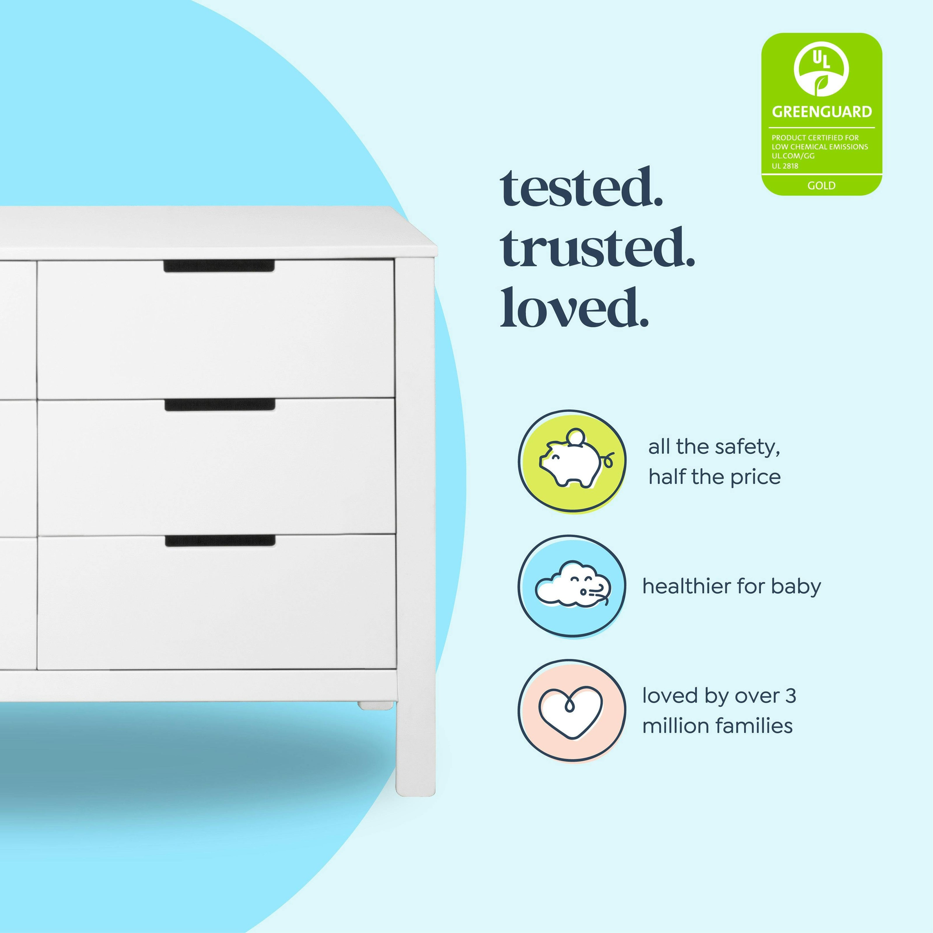 Carter's Colby 6-Drawer Dresser