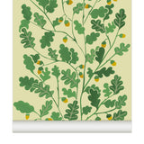 Papier peint CHÊNES coloris Verveine