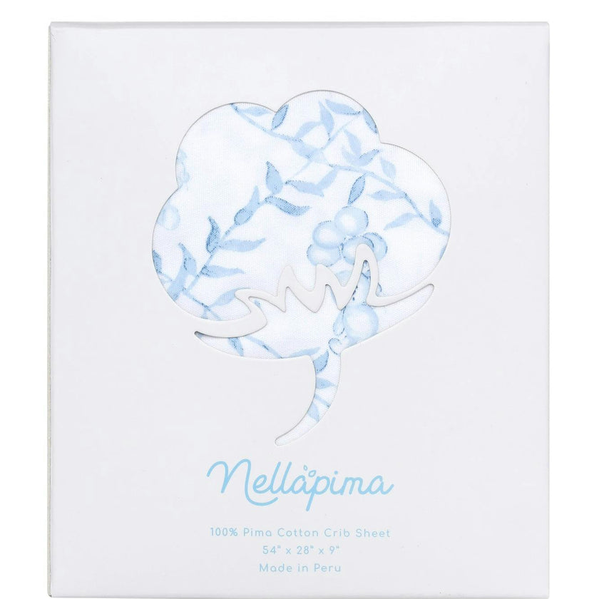 Blue Bears Trellace Crib Sheets