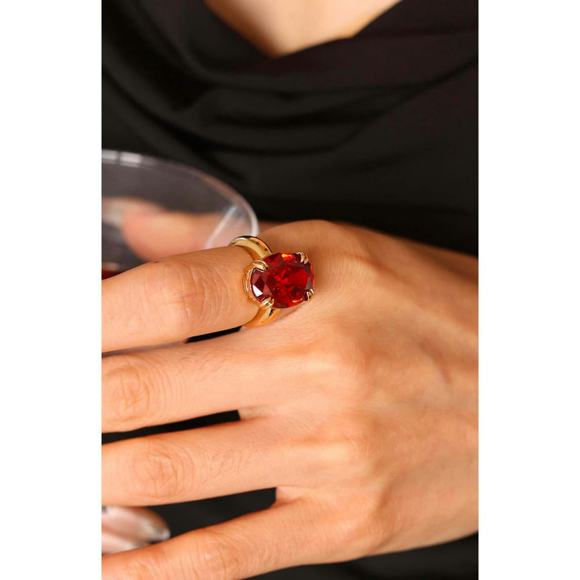 Cherry Glow Ring