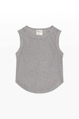 Ribbed Exposed Seam Tank Top