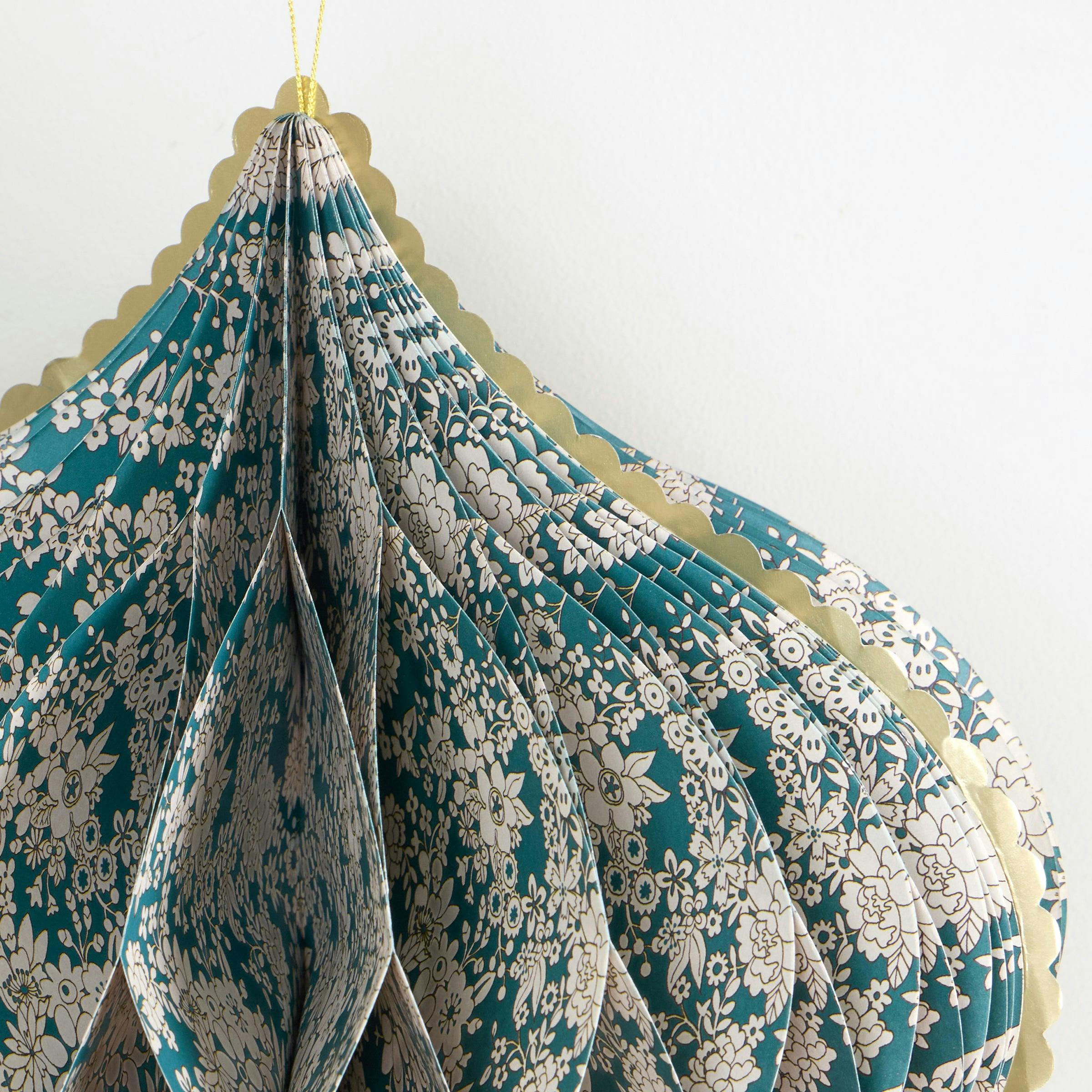 Meri Meri x Liberty Large Paper Honeycomb Decorations