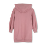 Pink Heart Logo Hoodie Dress