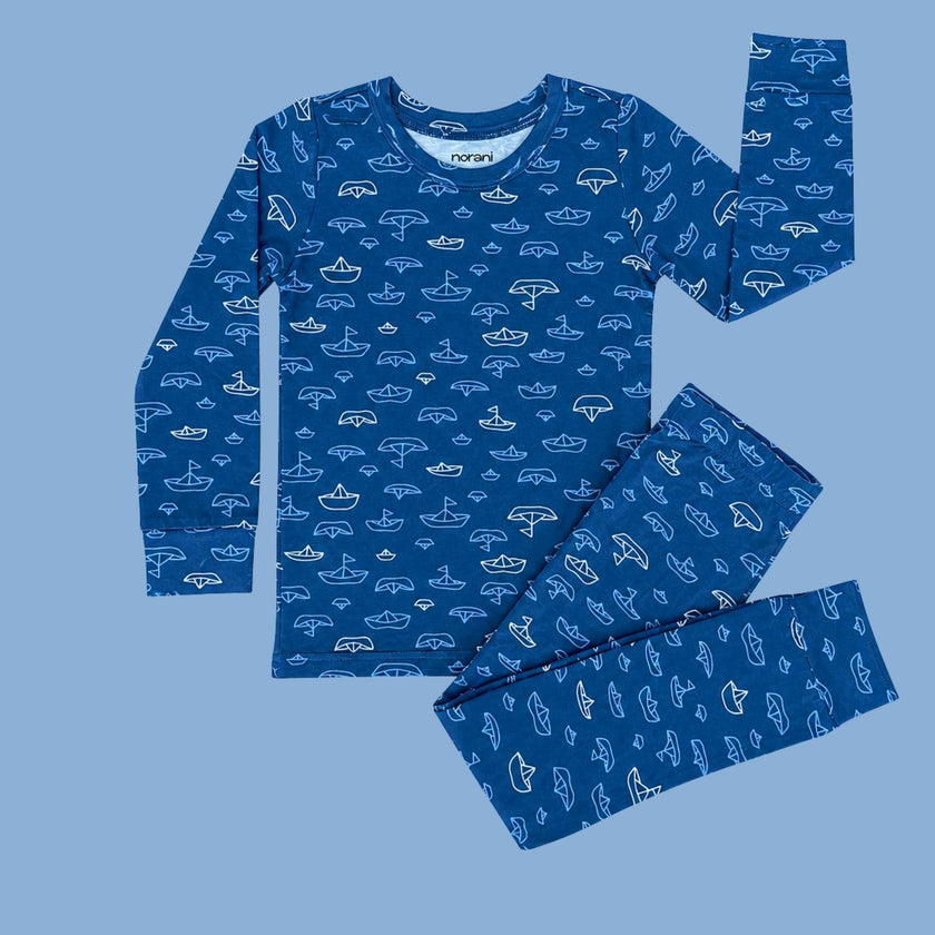 Modal Kids Pajamas - Nautical