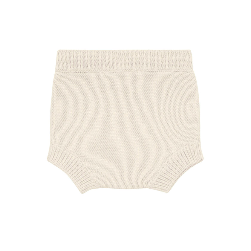 baby cream knit bloomer