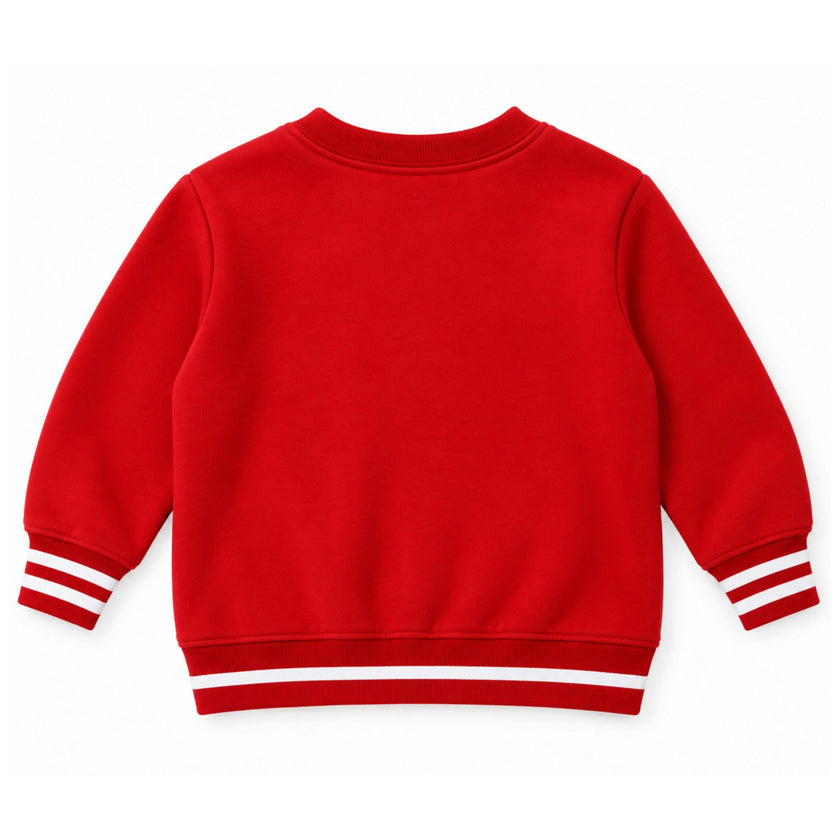 Adult Merry Striped Sweatshirt
