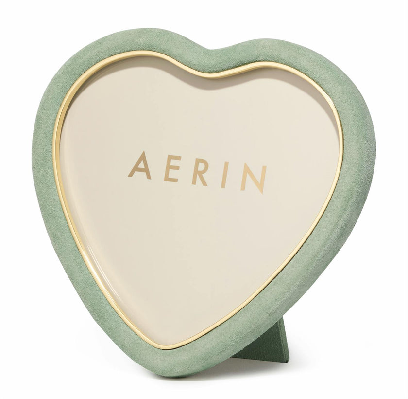 Valentina Suede Heart Frame