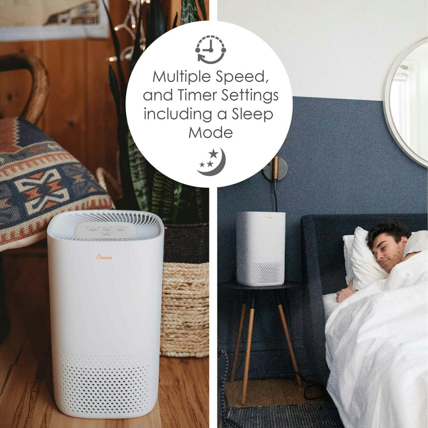 Air Purifier with True HEPA Filter - Up To 250 sq. ft.