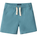 Boys Textured Linen Blend Shorts | Teal