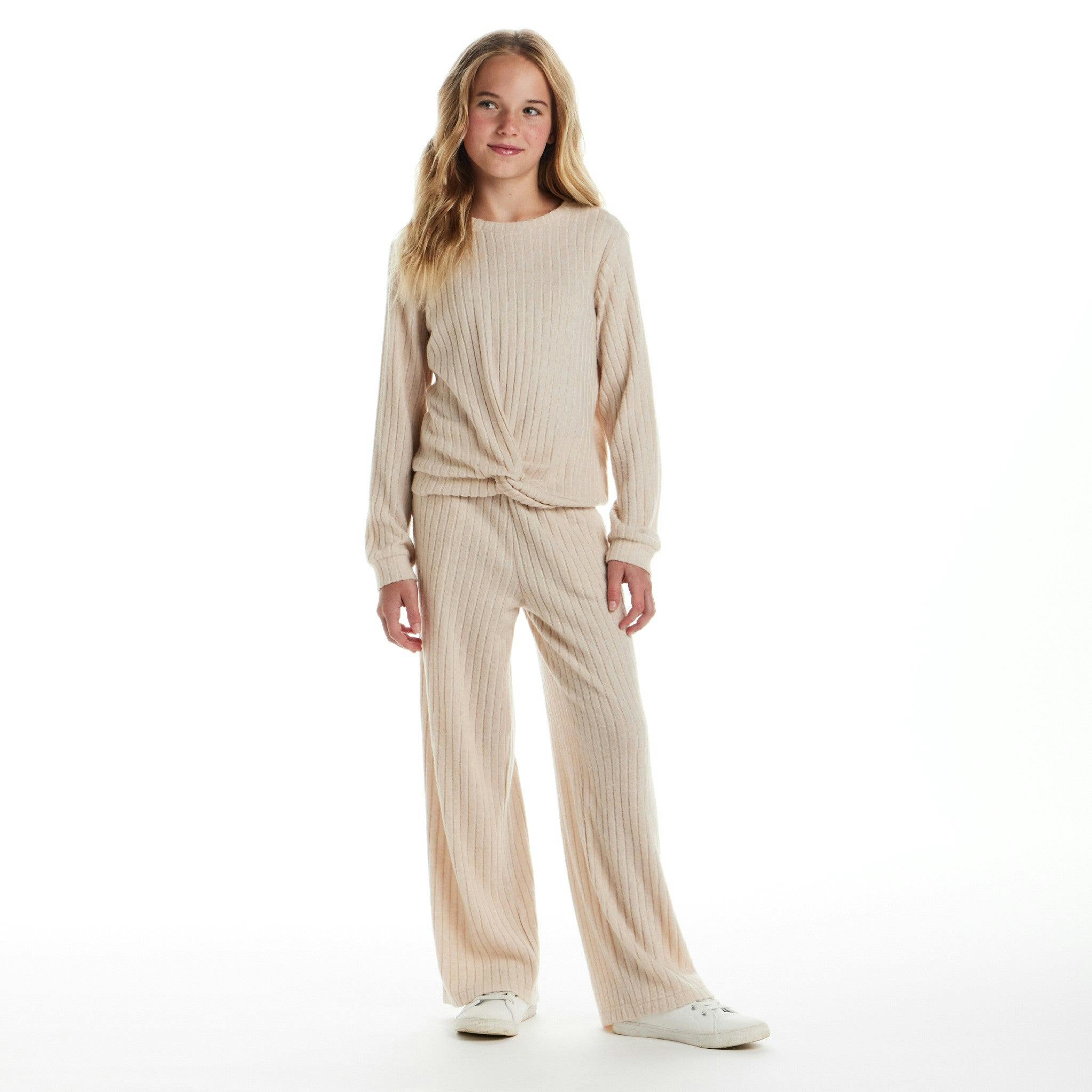 Big Kids Hacci Rib Lounge Set
