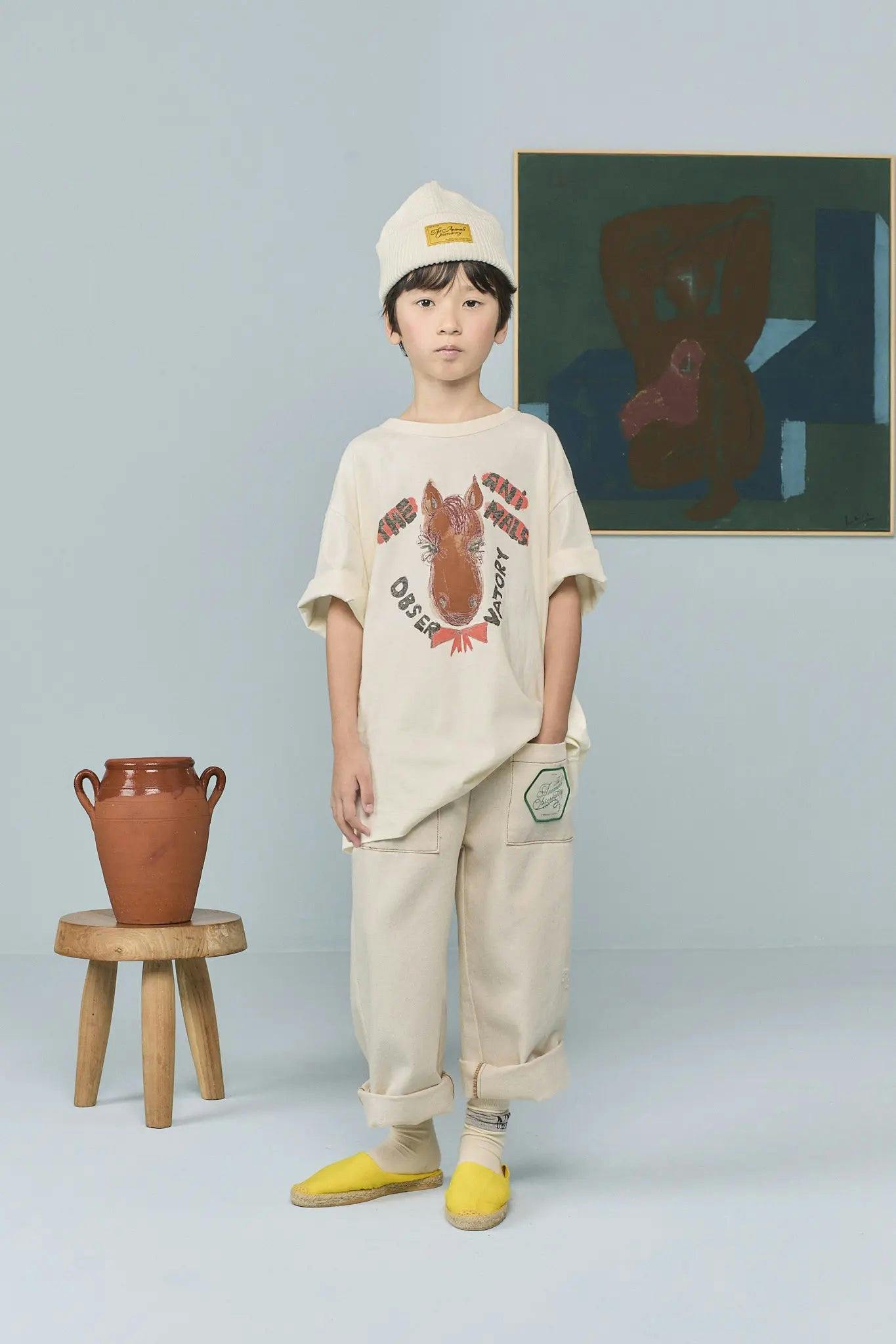 Raw White Emu Pants