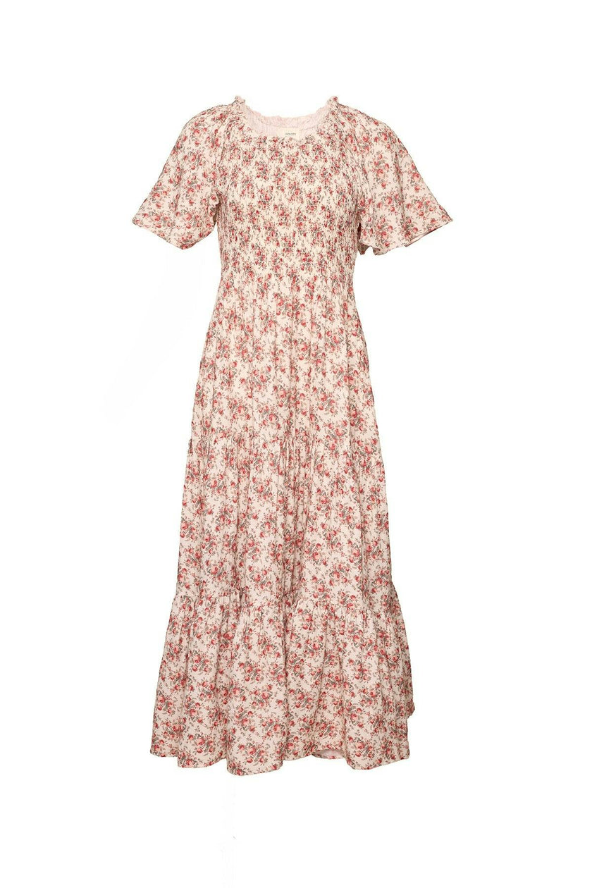 Jovie Dress in Ivory Heritage Rose
