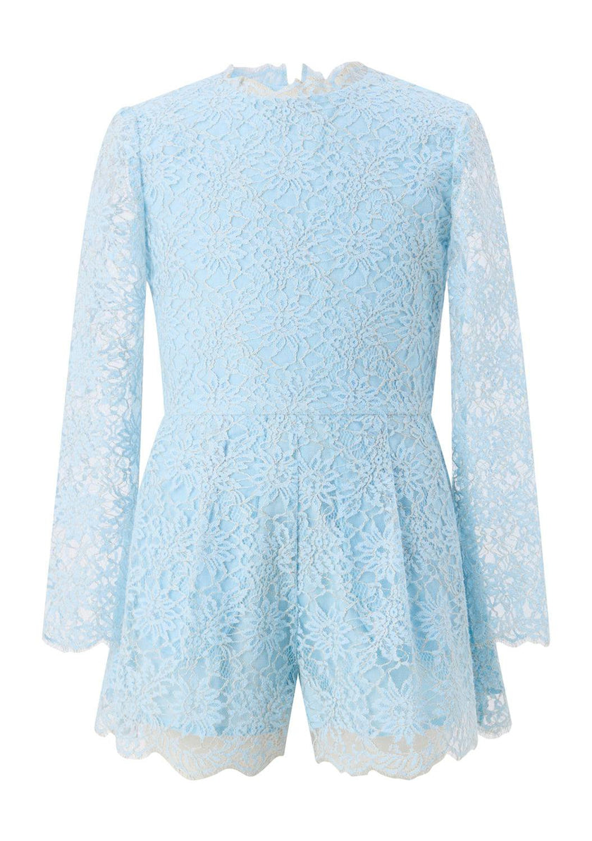 Angelina Lace Romper