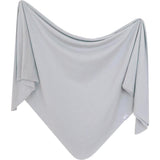 Ash Rib Knit Swaddle Blanket