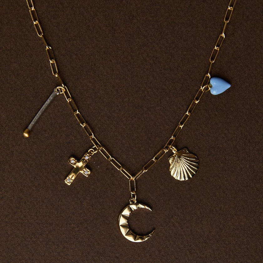 Crescent Moon Charm