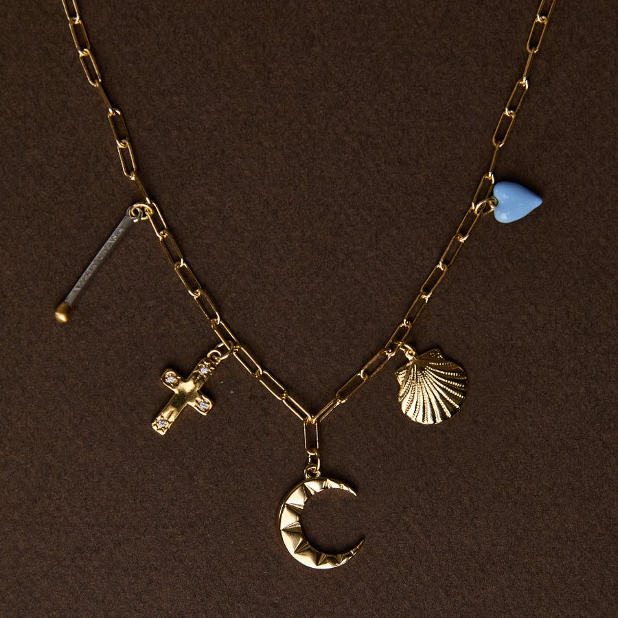 Crescent Moon Charm
