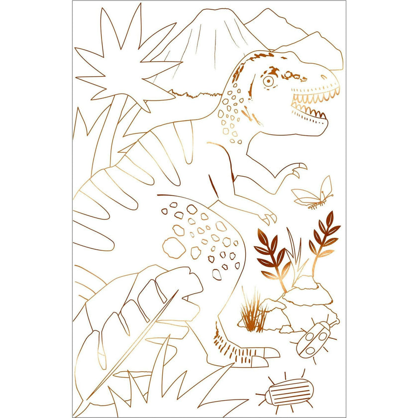 Dinosaur Kingdom Coloring Posters