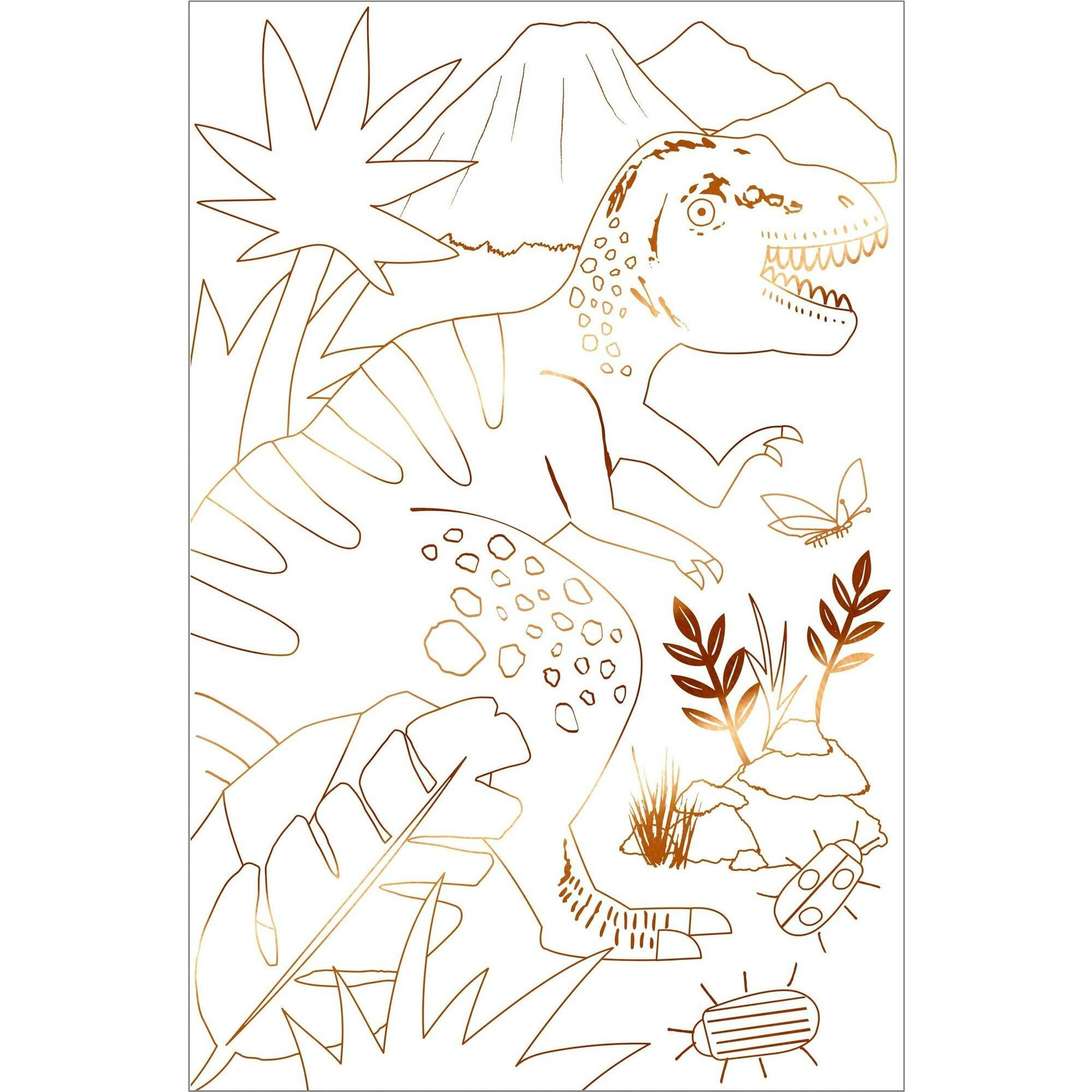 Dinosaur Kingdom Coloring Posters