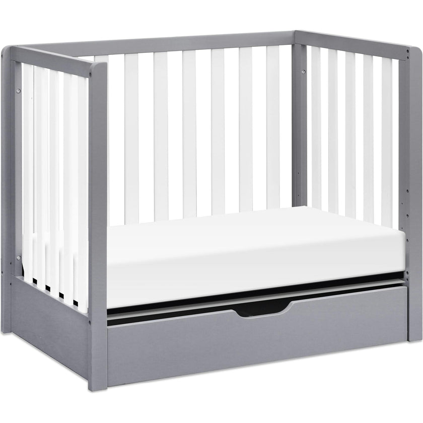 Colby 4-in-1 Convertible Mini Crib With Trundle
