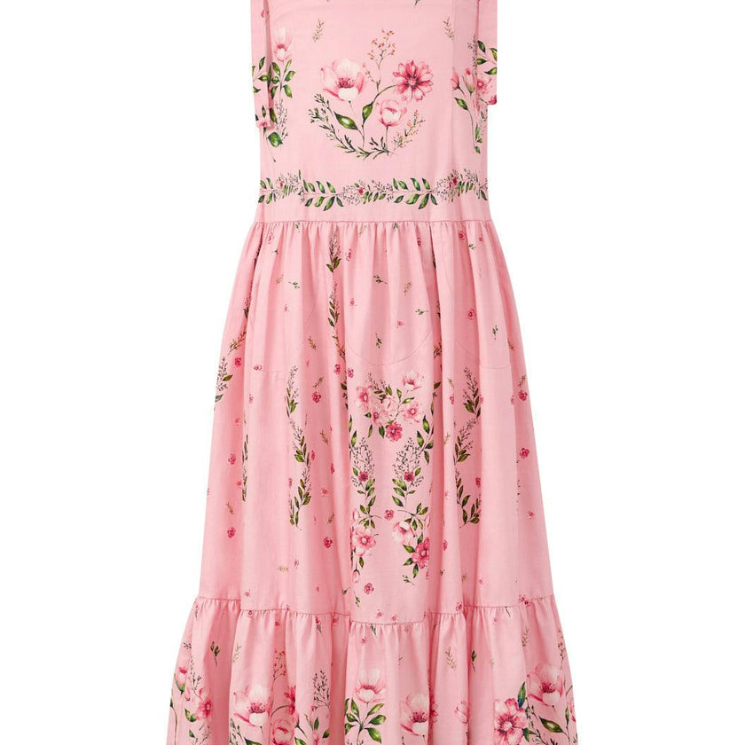 Melany Tiered Maxi Dress