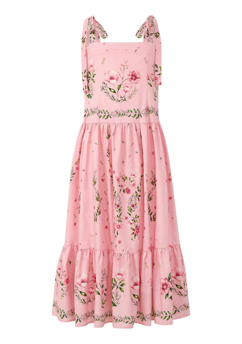 Melany Tiered Maxi Dress